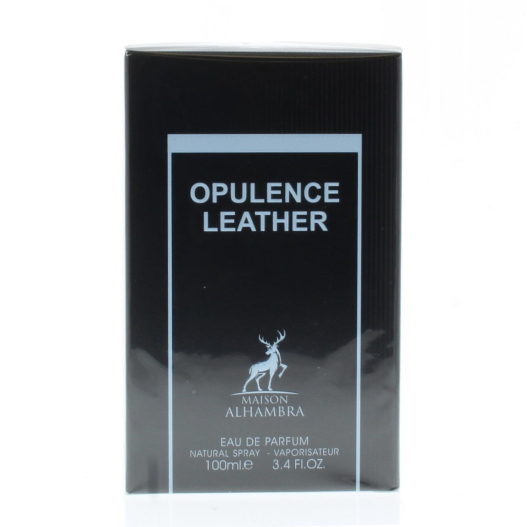 Maison Alhambra Opulence Leather Eau De Parfum for Men 100ml/3.4oz Image 1