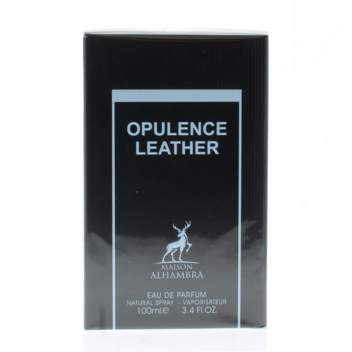 Maison Alhambra Opulence Leather Eau De Parfum for Men 100ml/3.4oz Image 1