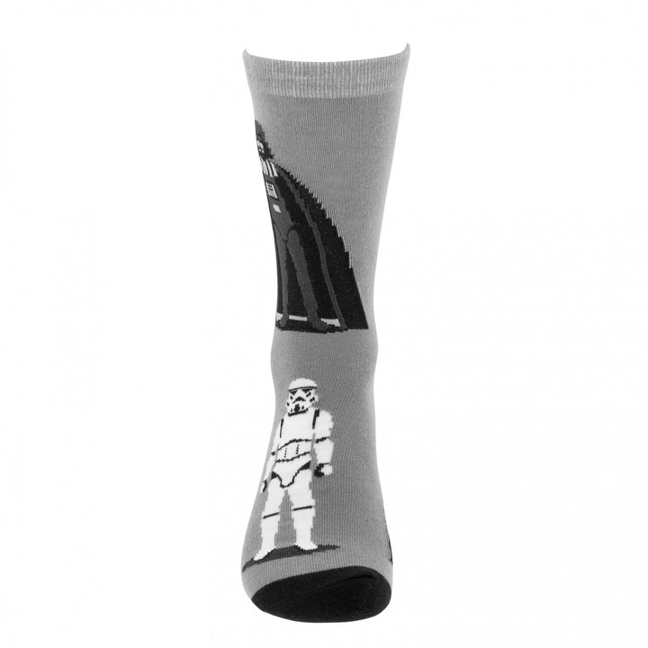 Star Wars Darth Vader and Stormtroopers Crew Socks Image 4