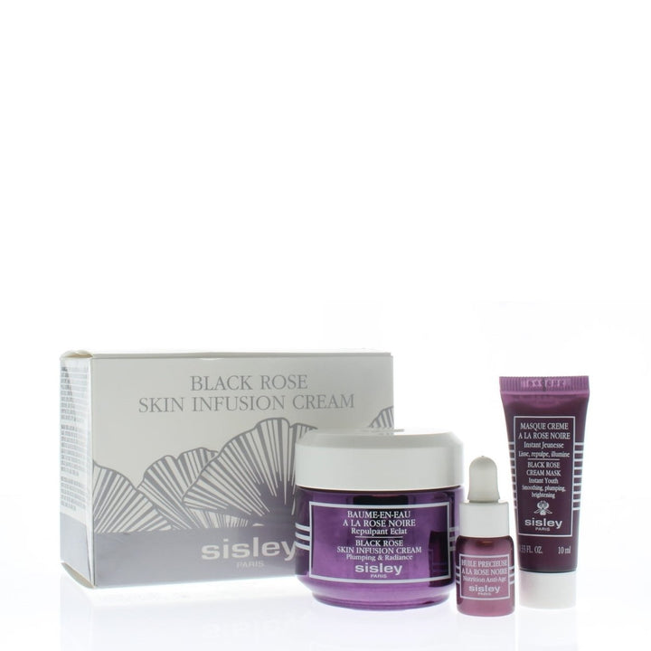 Sisley Black Rose Skin Infusion Cream Discovery Program 3 Piece Kit Image 1