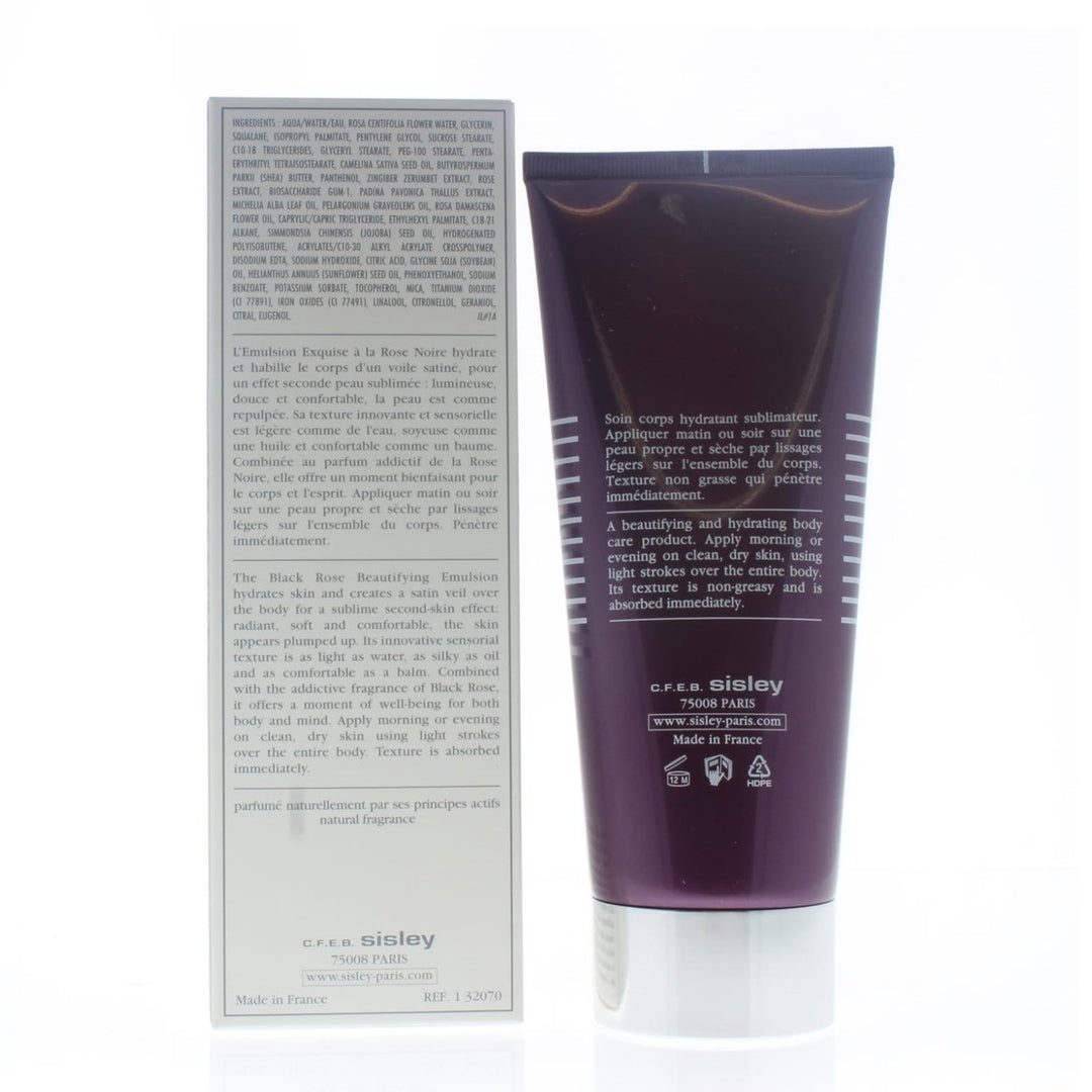 Sisley Black Rose Beautifying Emulsion Hydrating Satin Body Veil 200ml/6.7oz Image 2