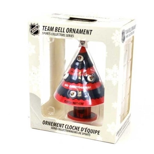 Florida Panthers NHL Tree Bell Ornament Image 1