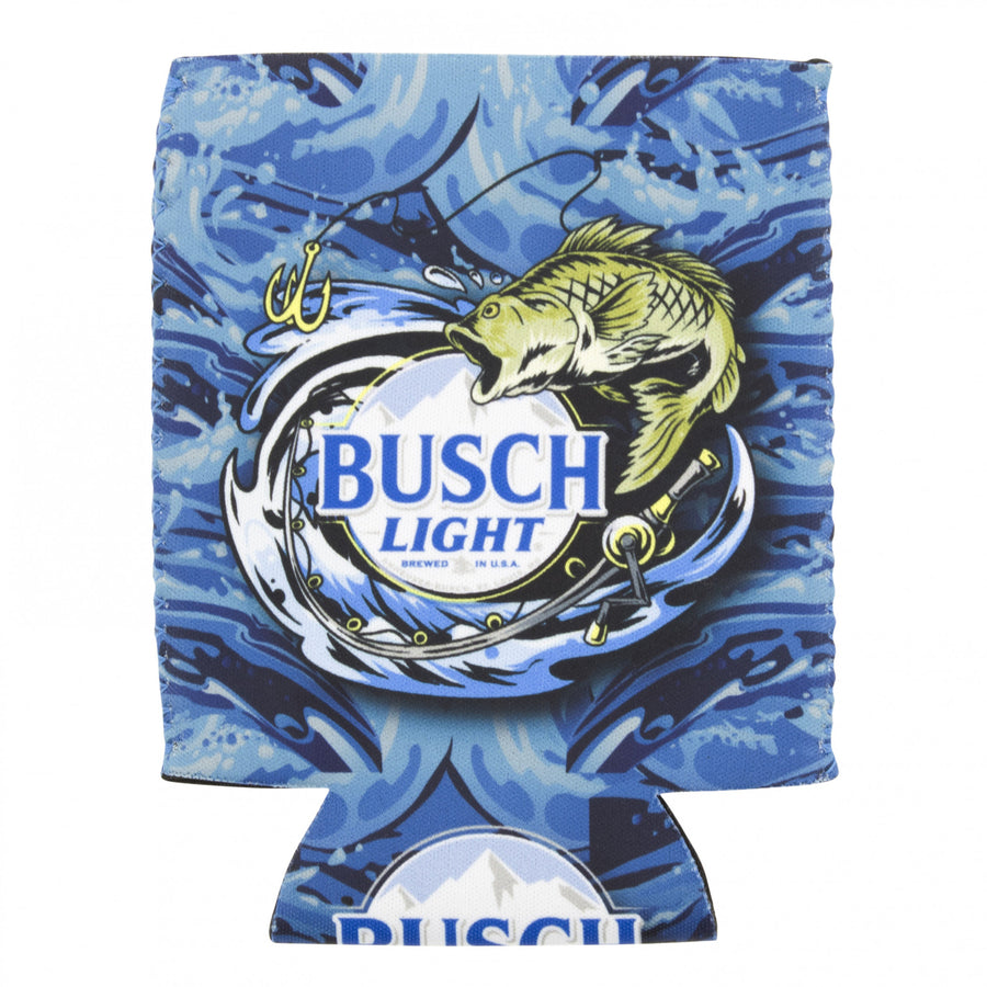 Busch Light Bass Fishing Can Cooler Image 1