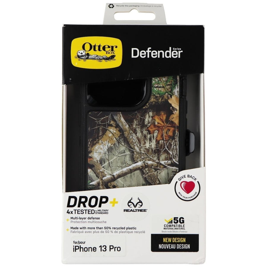 OtterBox Defender Case and Holster for Apple iPhone 13 Pro - RealTree Edge Camo Image 1