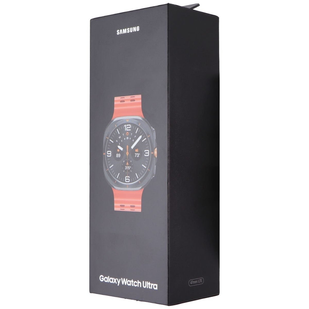 Samsung Galaxy Watch Ultra 47mm Wi-Fi + LTE (L705U) Titanium Gray/Marine Orange Image 1