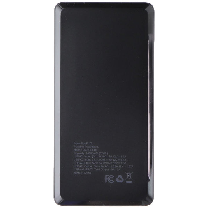 Quikcell PowerFuel (10K mAh) Multi-Port Portable Powerbank - Black Image 4