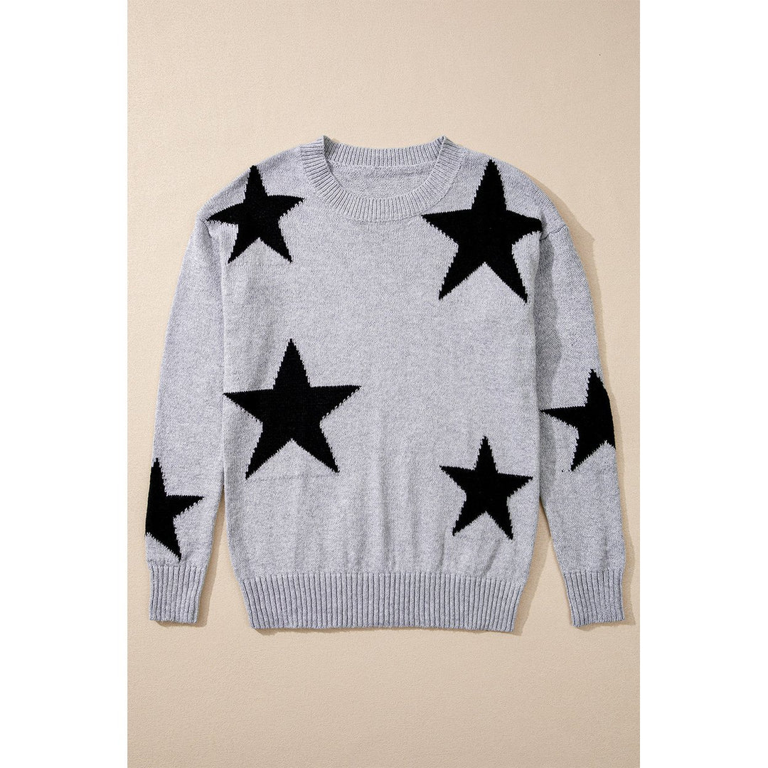 Alani Star Pattern Sweater Image 7