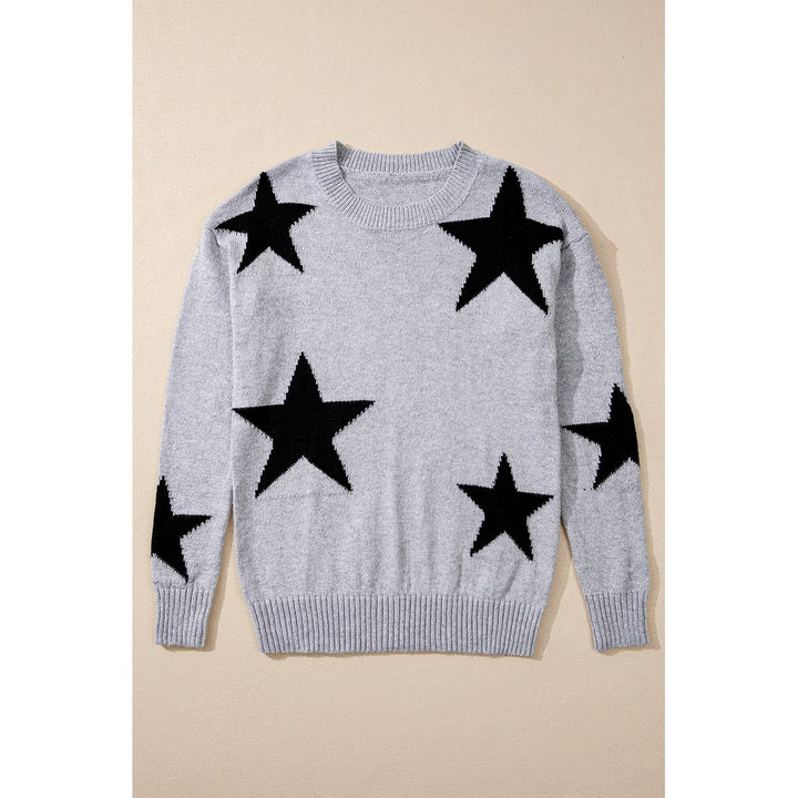 Alani Star Pattern Sweater Image 7