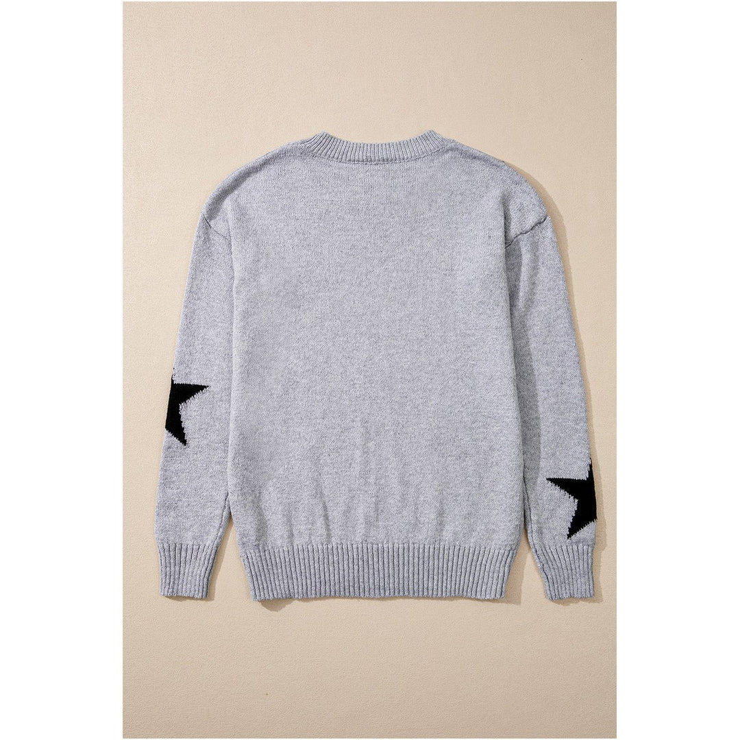 Alani Star Pattern Sweater Image 8