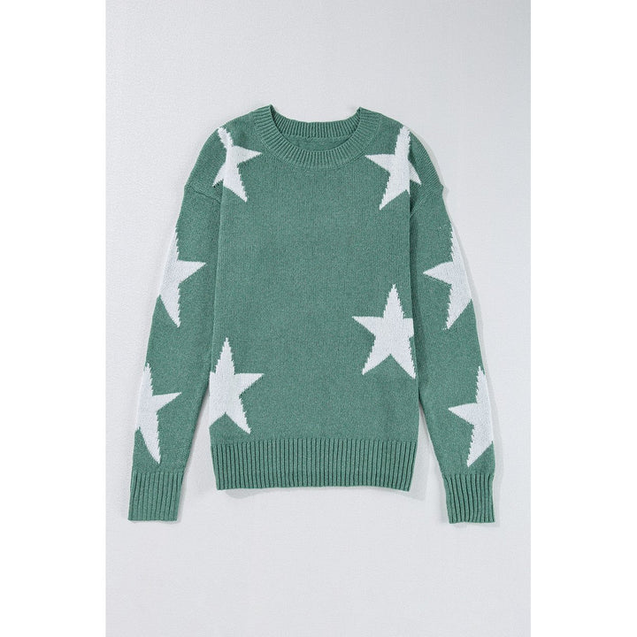 Alani Star Pattern Sweater Image 9