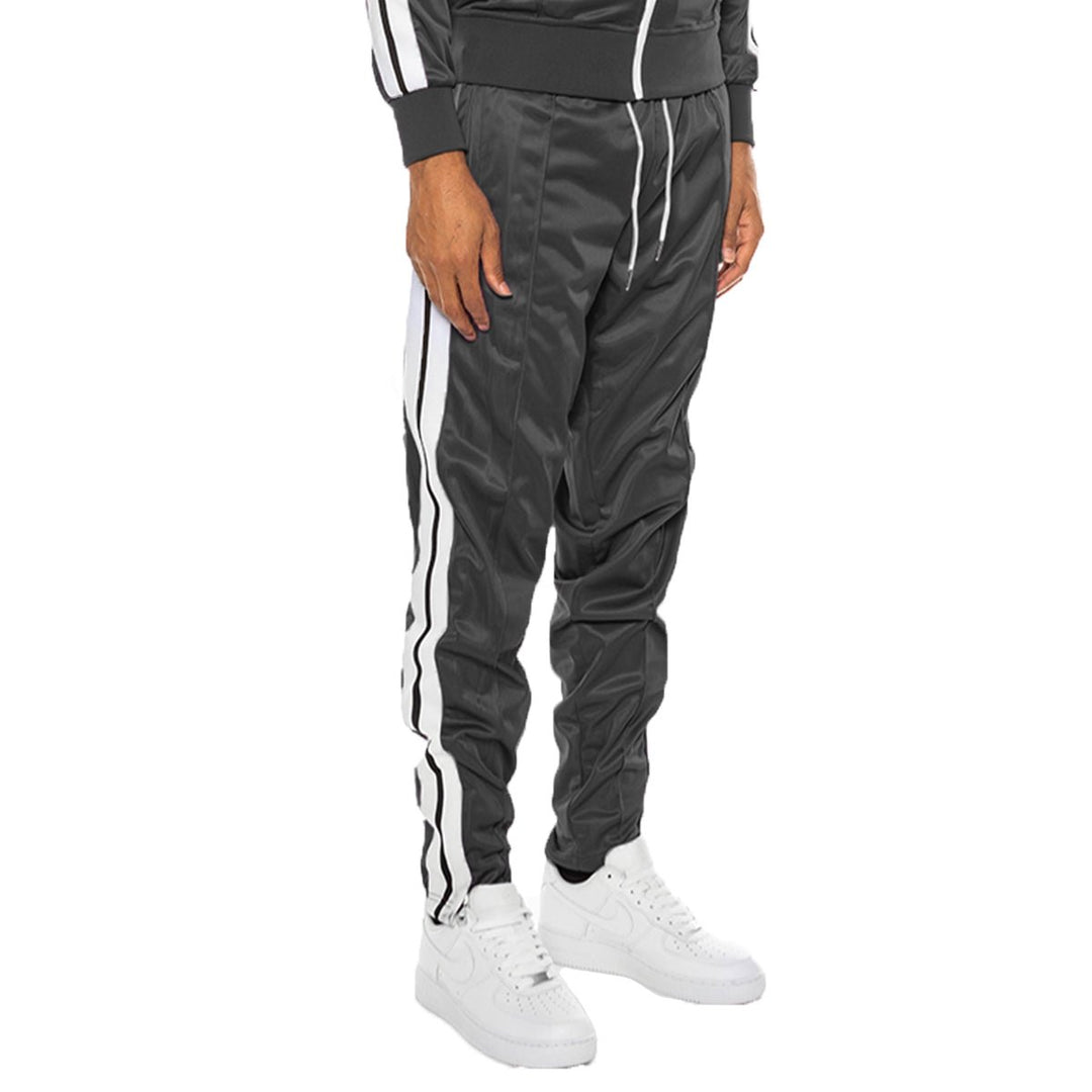 STRIPED TAPE TRACK PANTS Image 1