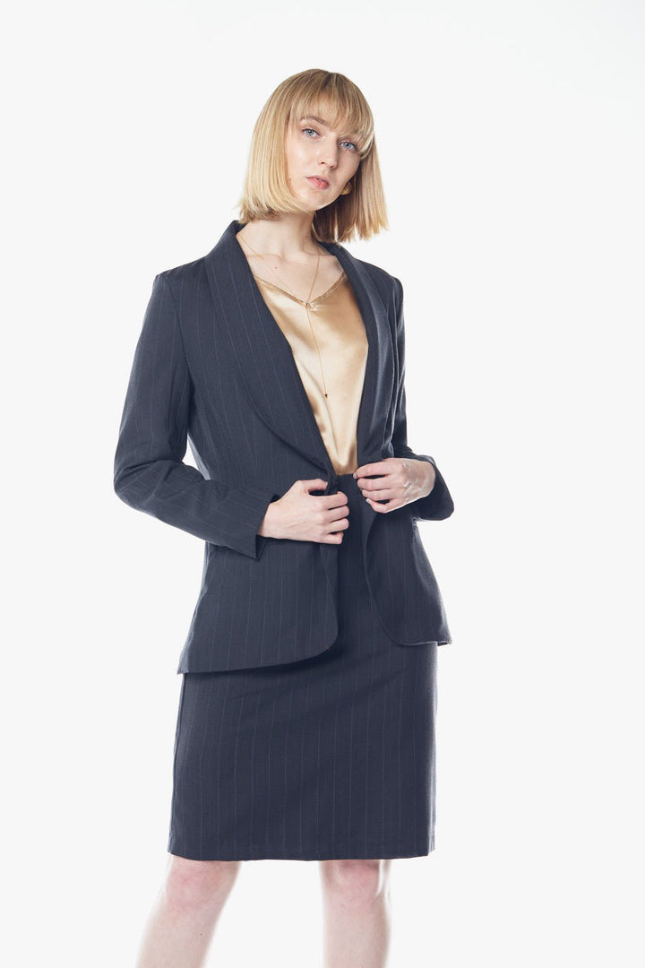 Tailoring Dark Grey Blazer Image 4