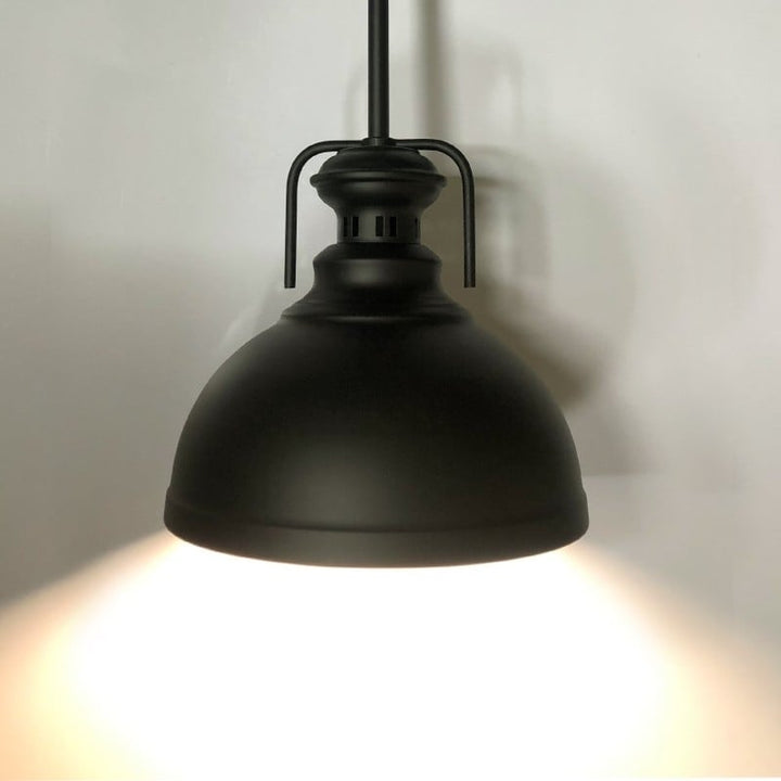 12V 22inch Industrial Matte Black LED Pendant Ceiling Light Camper Trailer Boat Image 4