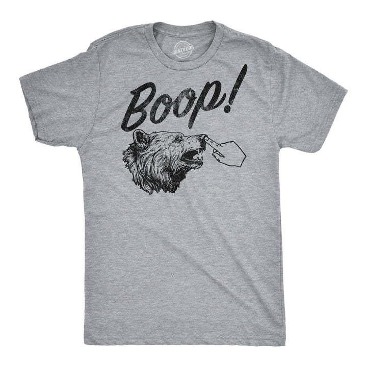 Mens Funny T Shirts Boop Sarcastic Bear Graphic Novelty Tee For Men Image 4