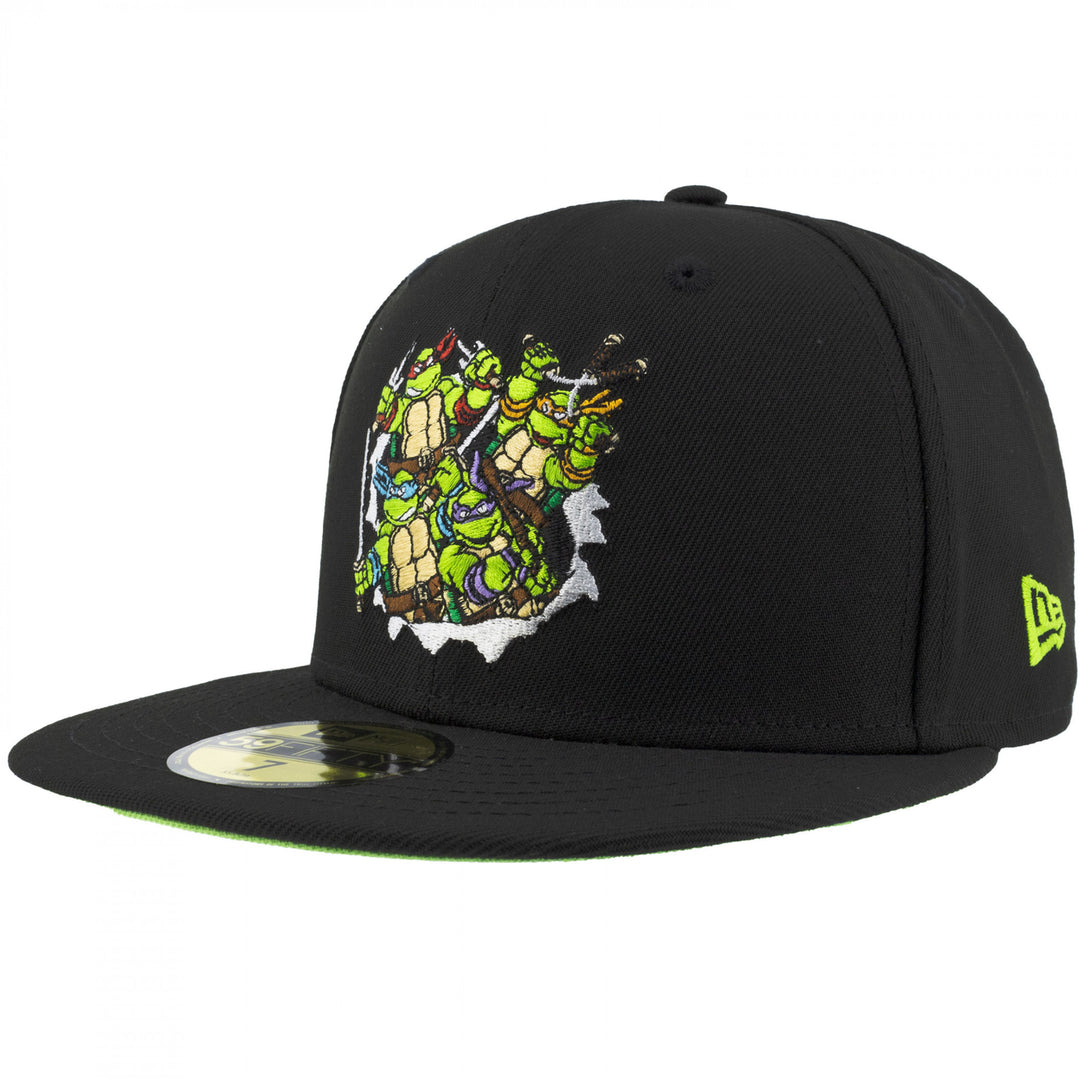 Teenage Mutant Ninja Turtles Heroes In A Half Shell 59Fifty Fitted Hat Image 1