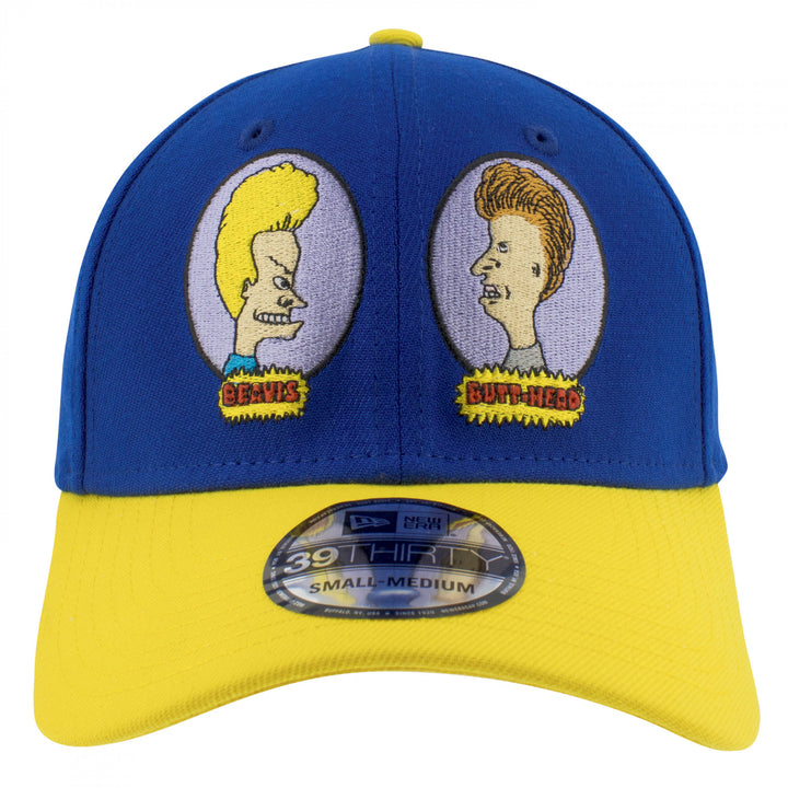 Beavis and Butthead MTV Era 39Thirty Fitted Hat Image 2