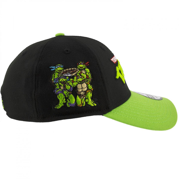 Teenage Mutant Ninja Turtles Pizza Time Era 39Thirty Fitted Hat Image 4