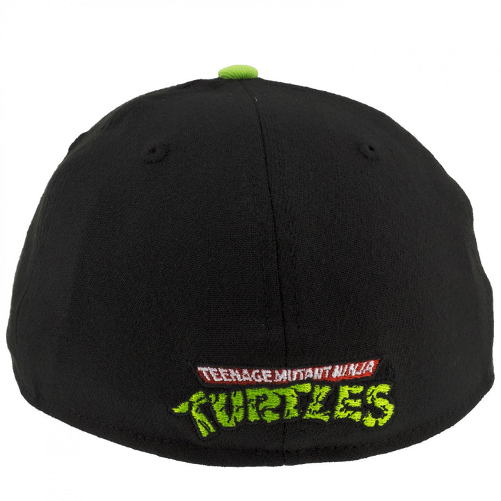 Teenage Mutant Ninja Turtles Pizza Time Era 39Thirty Fitted Hat Image 6