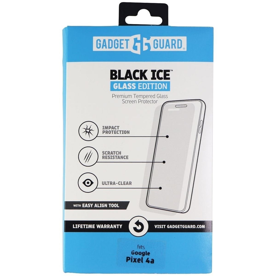 Gadget Guard Black Ice Glass with Easy Align Tool for Google Pixel 4a - Clear Image 1