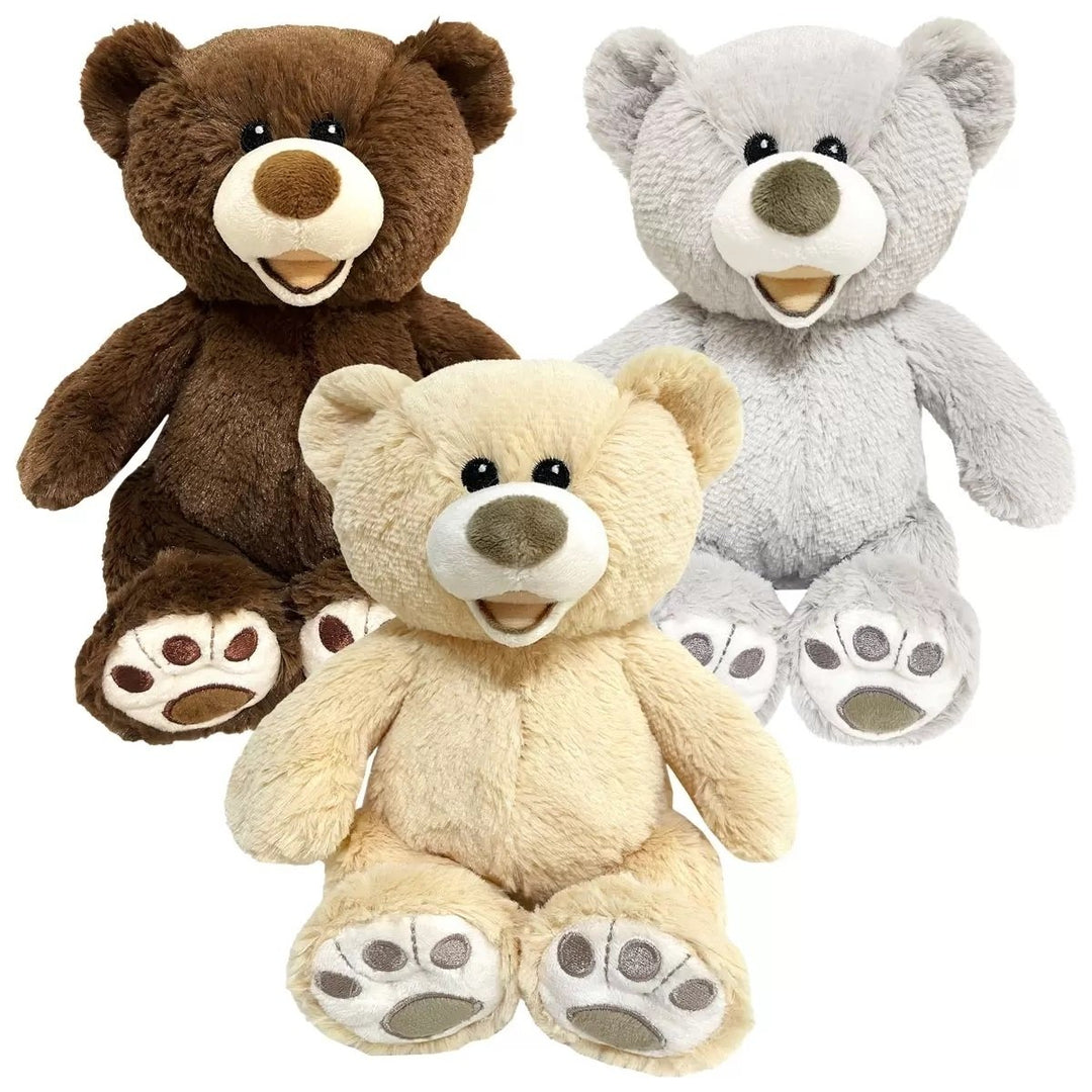 Hugfun Teddy Bears Dog Toys 3 Pack Image 1