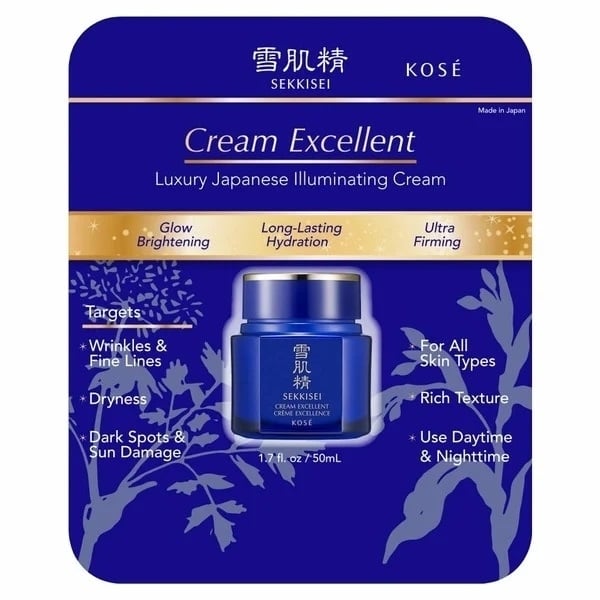 Sekkisei Cream Excellent Luxury Japanese Illuminating Cream 1.7 Fluid Ounce Image 4