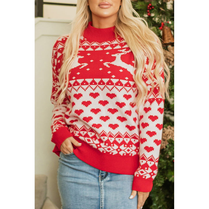 Merry Christmas Reindeer Sweater Image 6