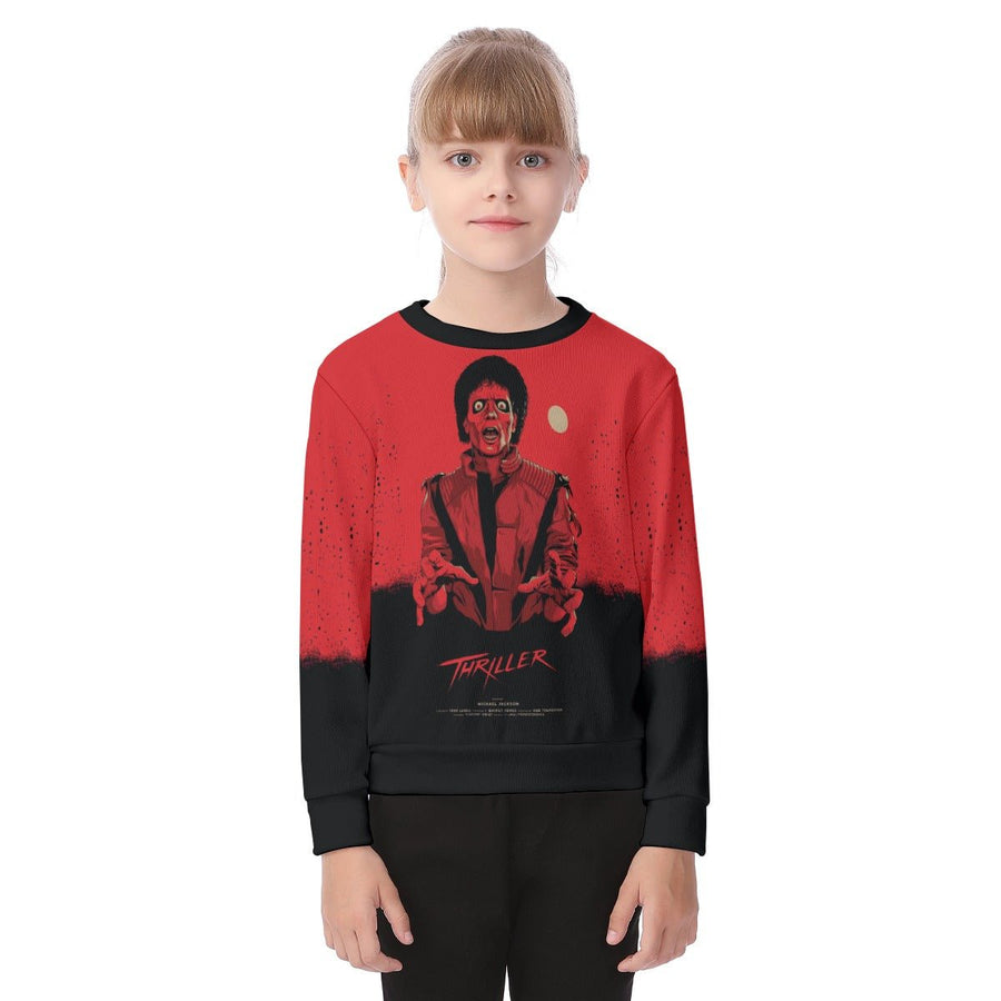 Kids Jackson Thriller Thicken Sweater Image 1