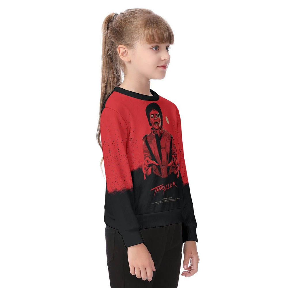 Kids Jackson Thriller Thicken Sweater Image 2