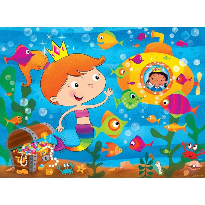 Lil Puzzler - Mermaid Tale 24 Piece Jigsaw Puzzle Image 2