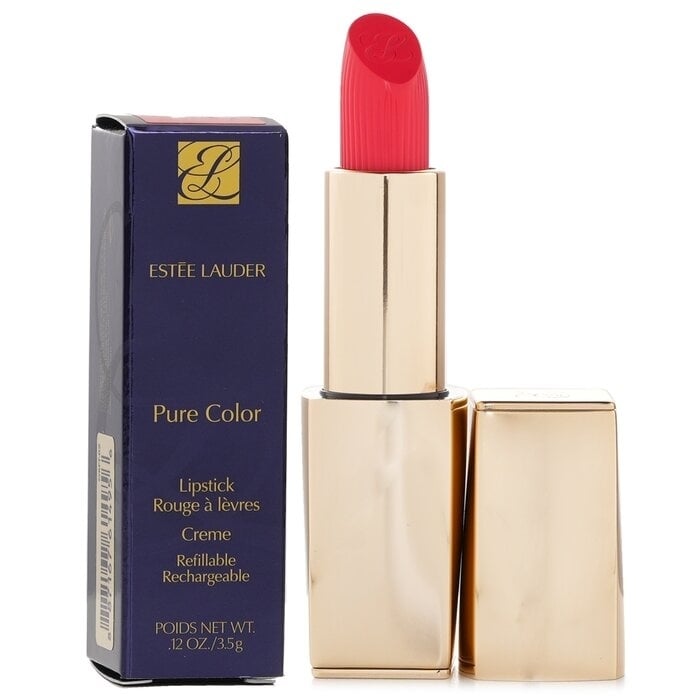 Estee Lauder - Pure Color Lipstick - 320 Defiant Coral(3.5g) Image 2