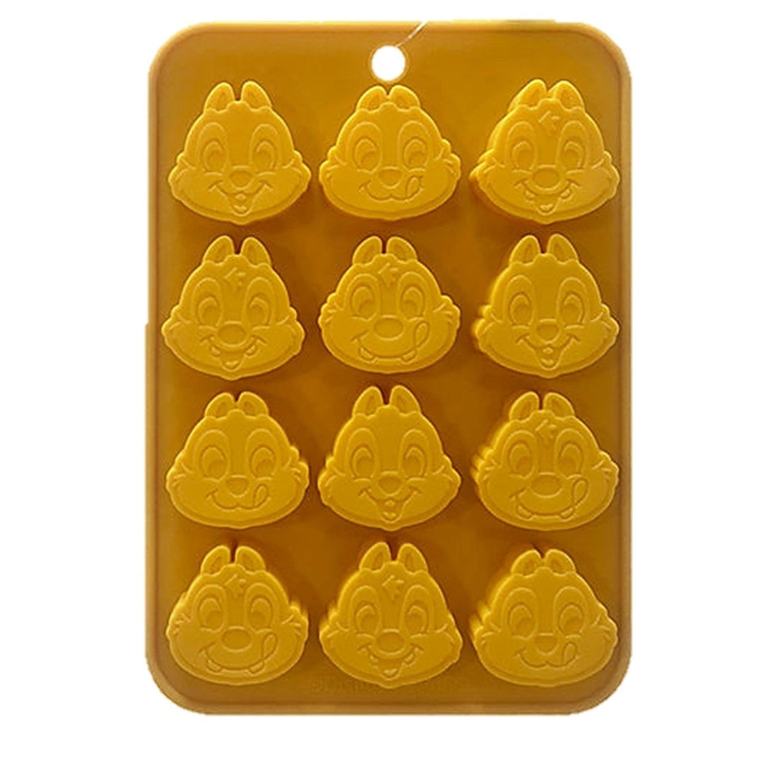 Disney Silicone Cake Mold Small Chipmunks Image 1