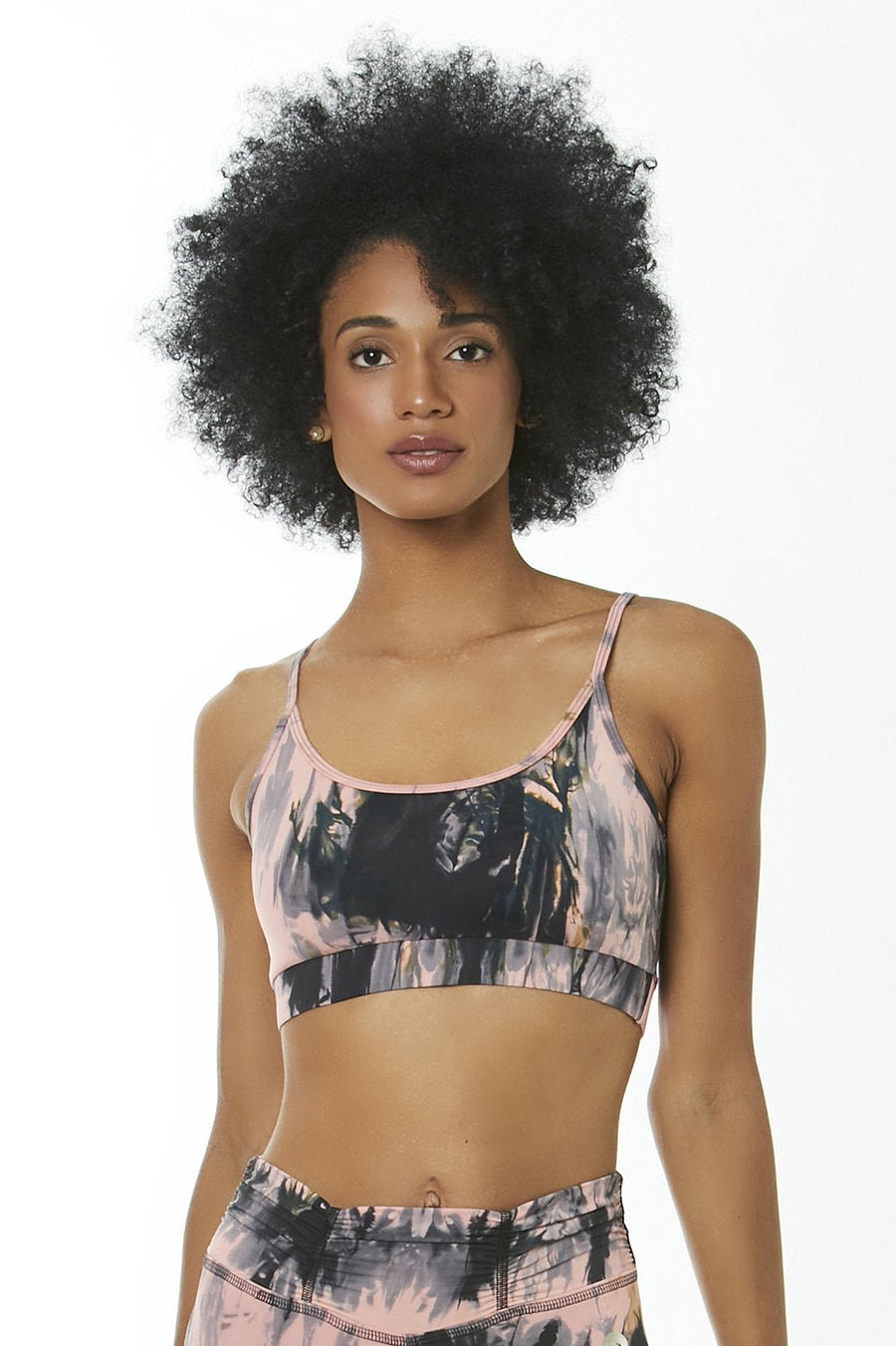 TIE DYE SPORTS BRA Image 1