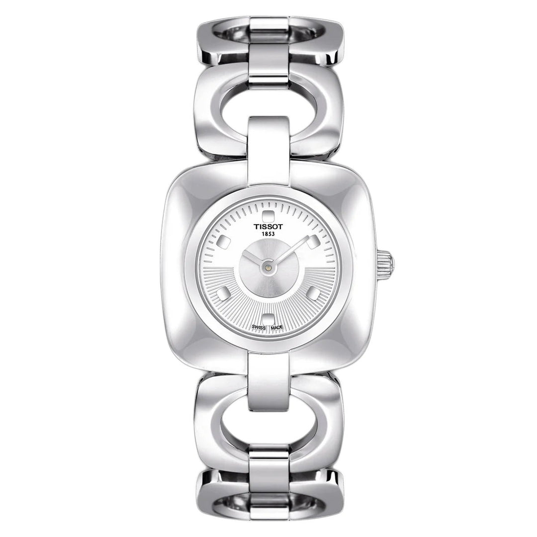 Tissot Womens Odaci-T Silver Dial Watch - T0201091103100 Image 1