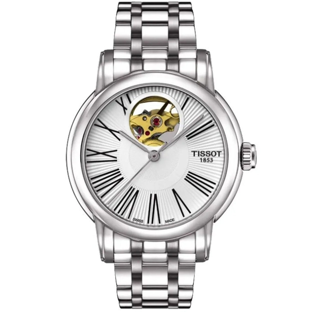 Tissot Womens Lady Heart Silver Dial Watch - T0502071103300 Image 1