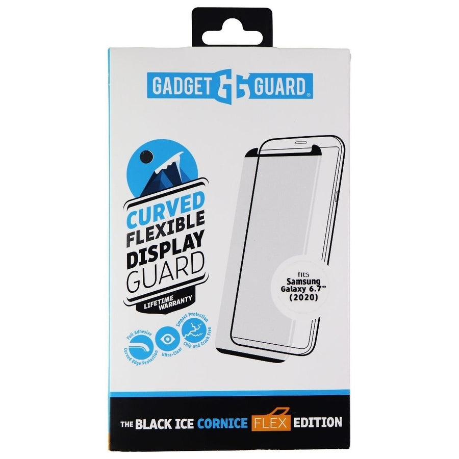 Gadget Guard Black Ice Cornice Flex Tempered Glass for Galaxy (S20+) - Clear Image 1