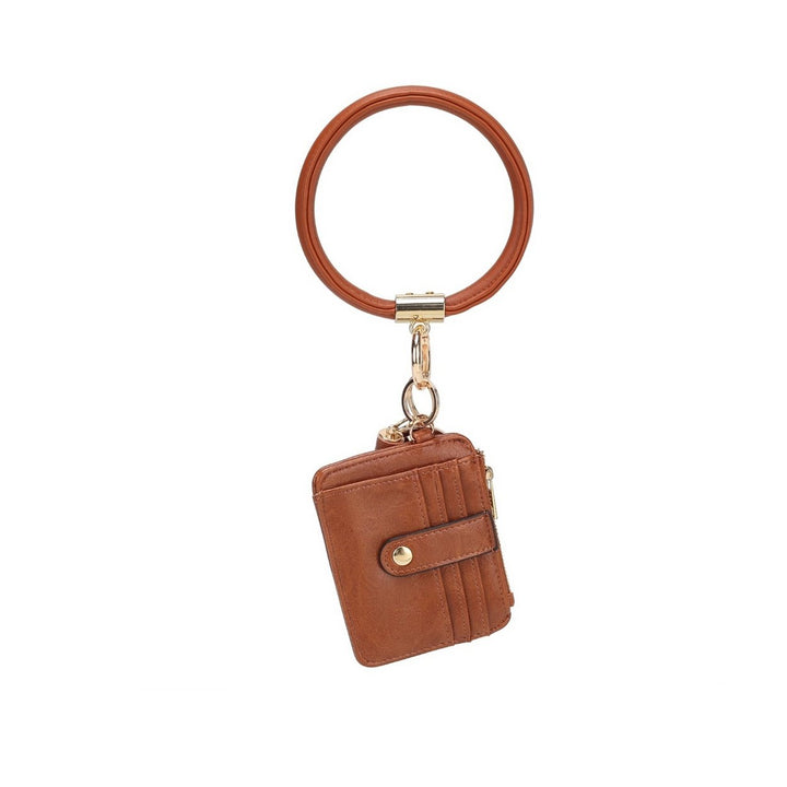 MKFCollection Jordyn Bracelet Wallet - Vegan Leather Designer Handbag Image 1