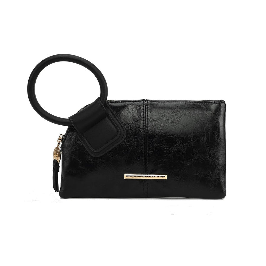 MKFCollection Simone Clutch/Wristlet - Vegan Leather Designer Handbag Image 1