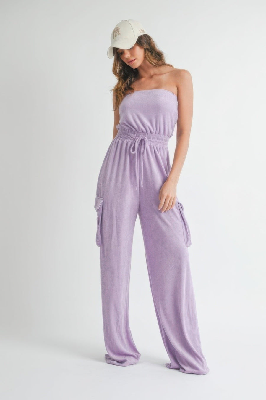 Tube Top Jumpsuit Romper Image 1