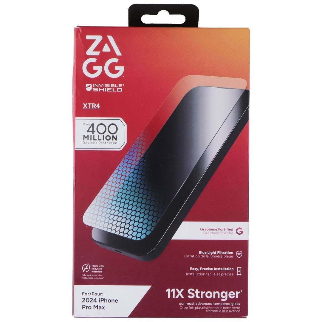 ZAGG Invisible Shield XTR4 Screen Protector for Apple iPhone 16 Pro Max Image 1