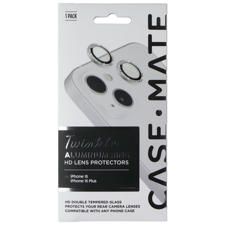 Case-Mate Aluminum Ring HD Lens Protectors for Apple iPhone 15/15 Plus - Twinkle Image 1