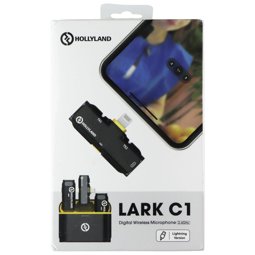 Hollyland Lark C1 Digital Wireless Microphone for Apple Devices (MFI Certified) Image 1