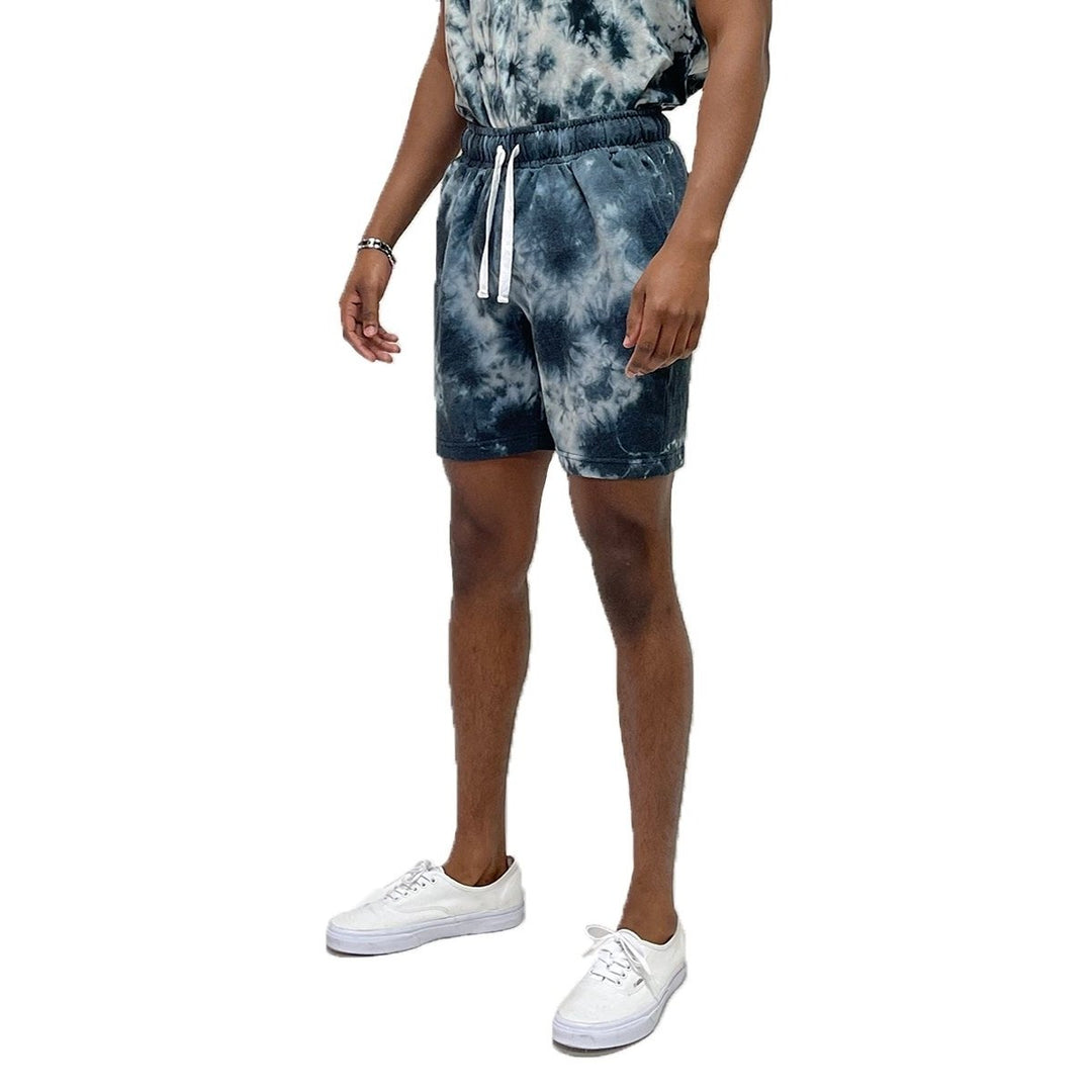 TYE DYE SWEAT SHORTS Image 2