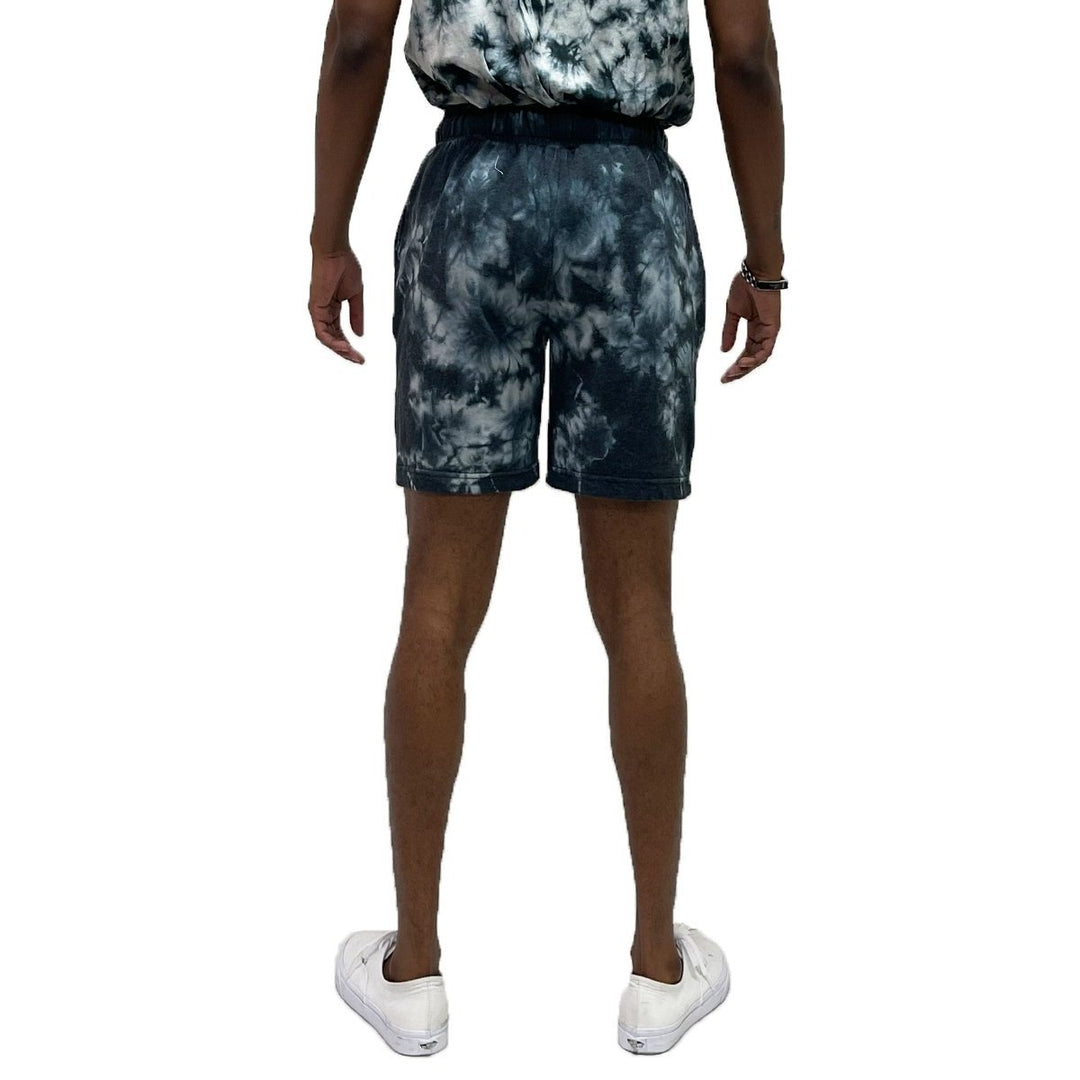 TYE DYE SWEAT SHORTS Image 3