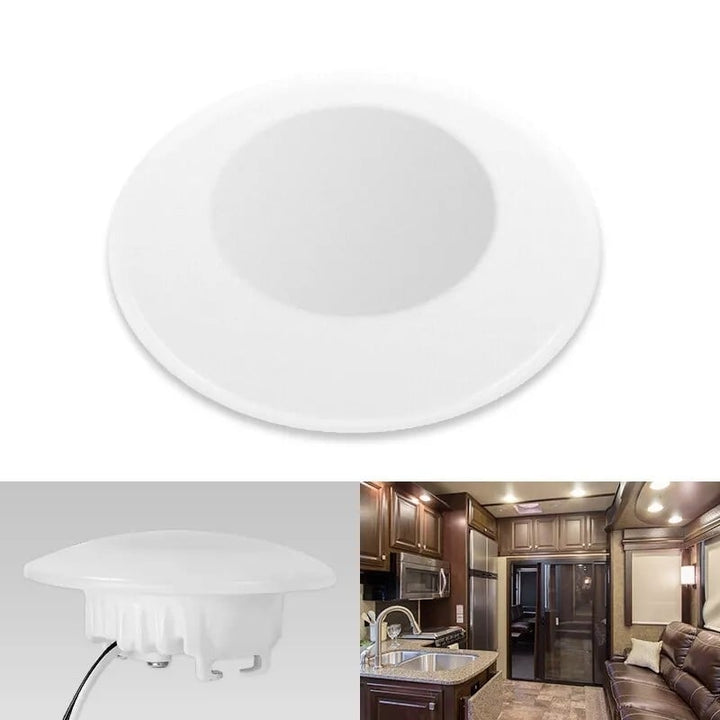 12V 3.4inch LED Under Cabinet Light Dimmable Pure White Image 1