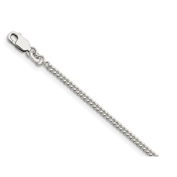 Curb Chain Bracelet in Sterling Silver 7 Inches (2.0 mm) Image 1