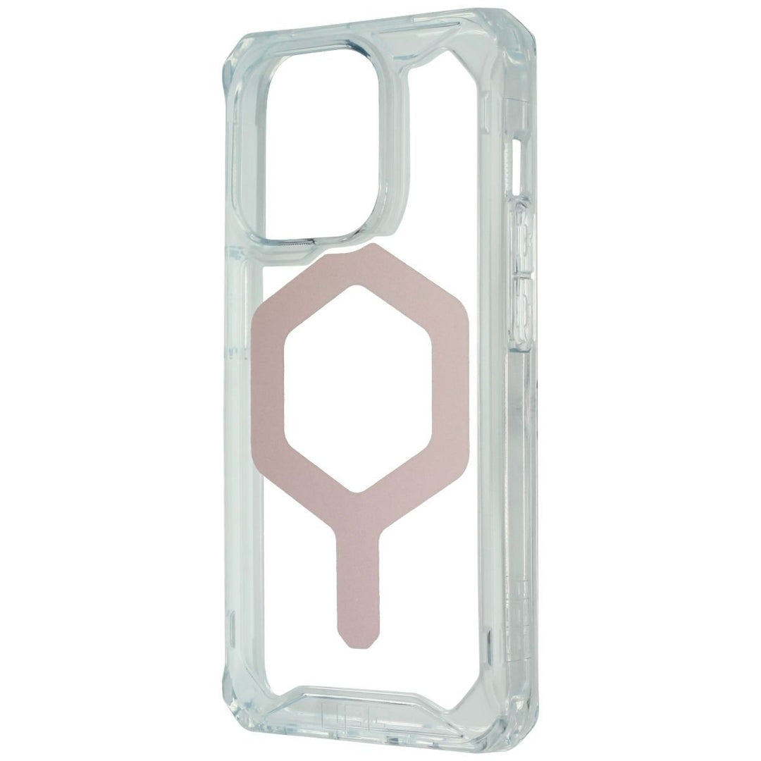 Urban Armor Gear Plyo Series Case for MagSafe for iPhone 15 Pro - Ice/Rose Gold Image 1