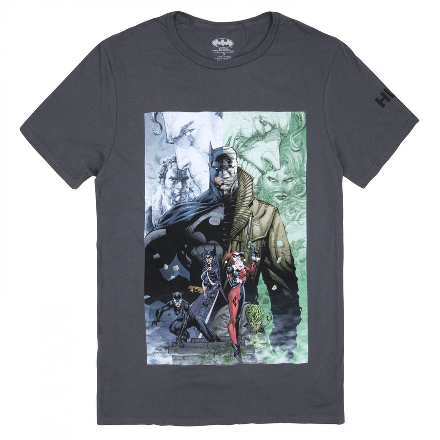 Batman Hush Cover Mens T-Shirt Image 1