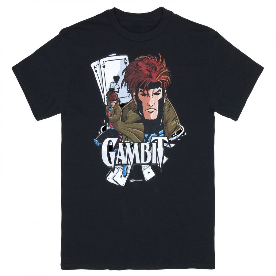 Gambit Feeling Lucky X-Men T-Shirt Image 1