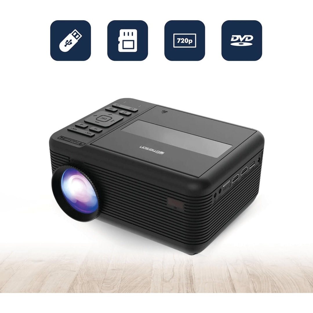 Emerson 150" Home Theater LCD Projector with 720p and DVD Player Image 6