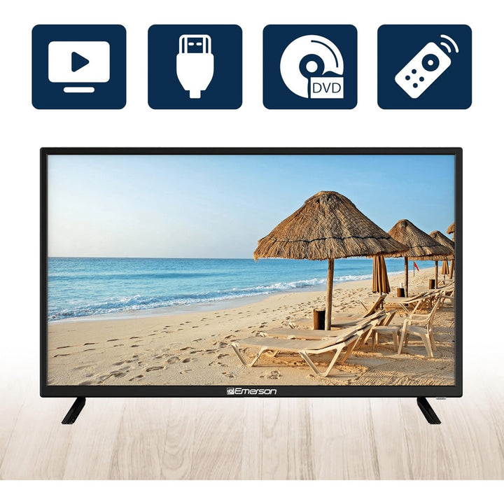 Emerson 32" Class HD LED Television with DVD Player Image 8